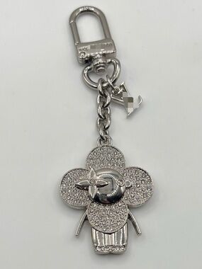 Silver Upcycled Vivi keychain